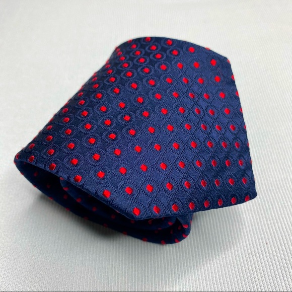 Brooks Brothers Other - Brooks Brothers Navy w/ Red Polka Dot Tie